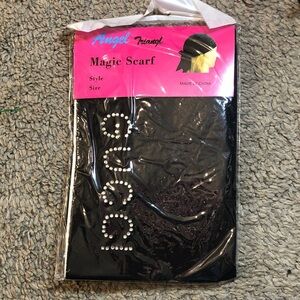 Gucci Black Magic Scarf with Rhinestone Design